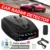 2021 Radar Car Radar Detector English Russian anti radar detector Vehicle V7 Speed Alarm Systems & Security Radar Detectors