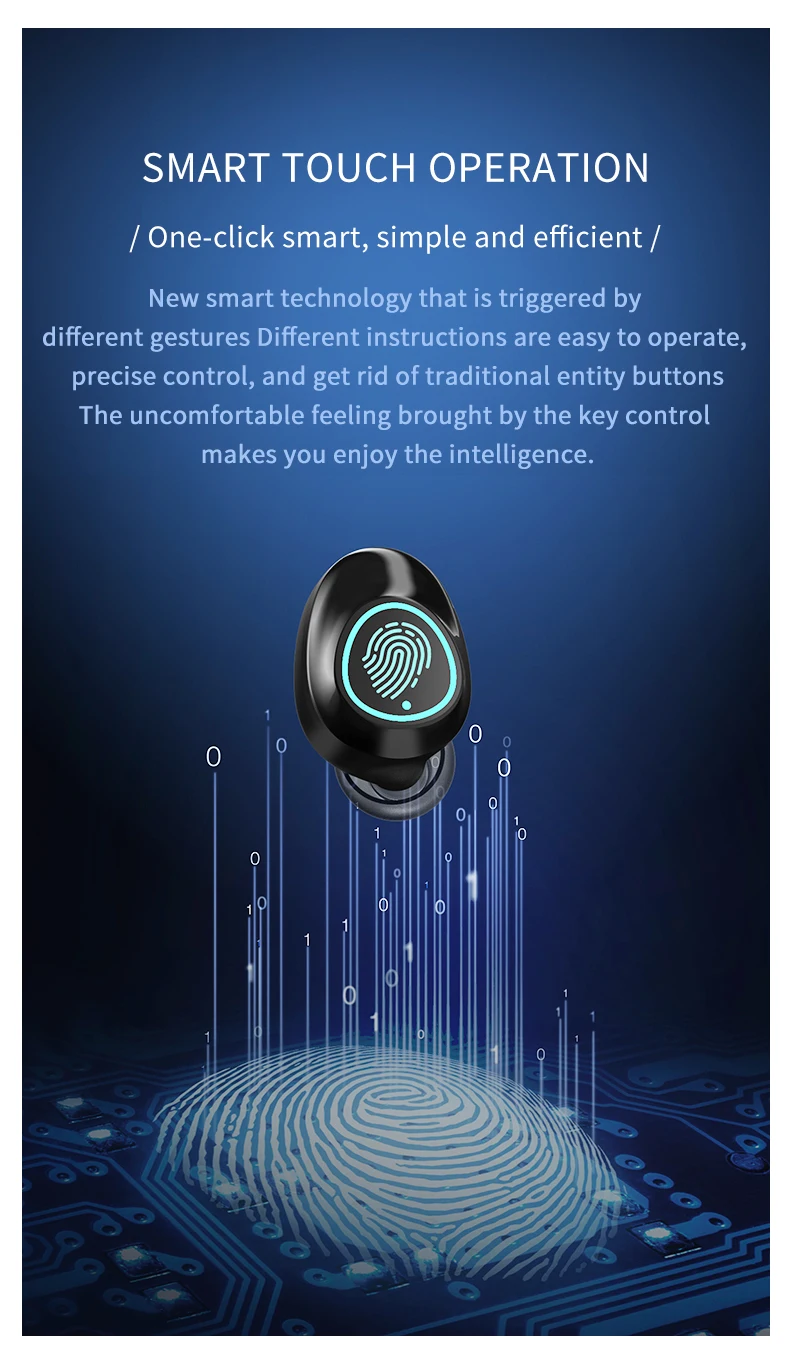 TWS G16 настоящие беспроводные наушники Bluetooth 5,0, музыкальные сенсорные стерео наушники, водонепроницаемые, с шумоподавлением, светодиодный дисплей