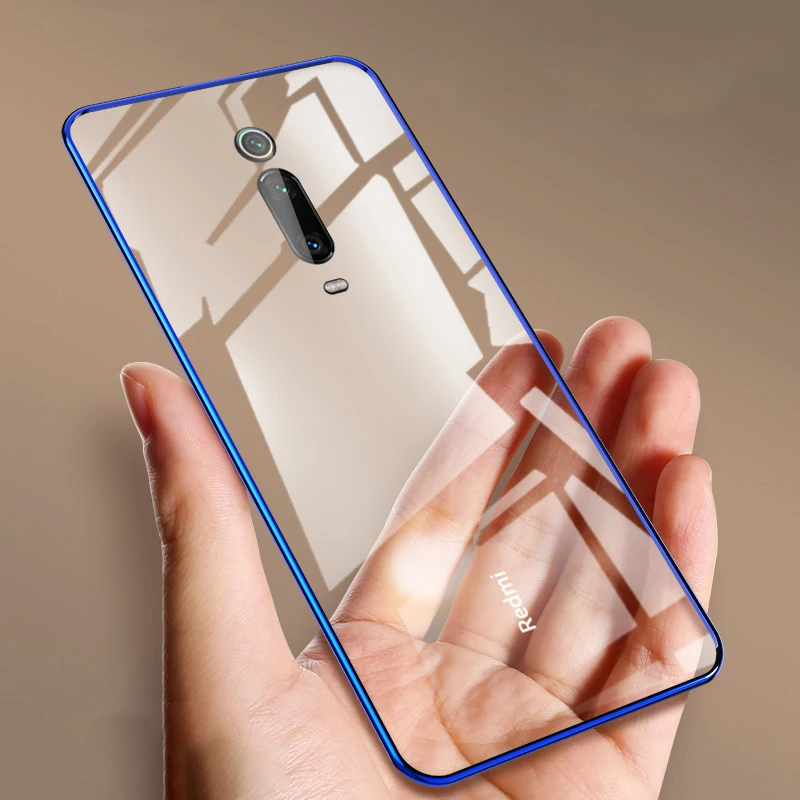 Pro Xiaomi mi 9 T 9T pro SE lite A3 cc9e pouzdro 3D laser pokovení TPU obal redmi K20 pro nota 8 8T průhledná telefon pouzdro