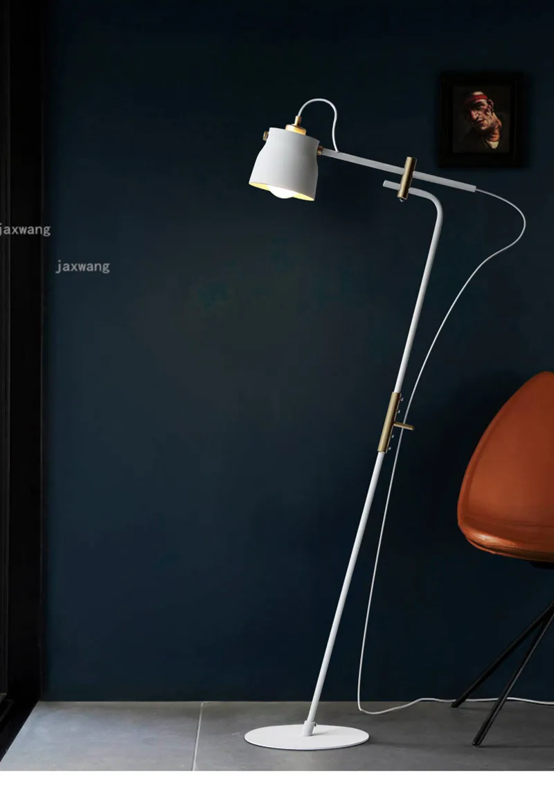 Американская индустрия FloorLamp светодиодный светильник для освещения в скандинавском стиле лофт Ретро индивидуальный напольный светильник простое освещение для ресторана