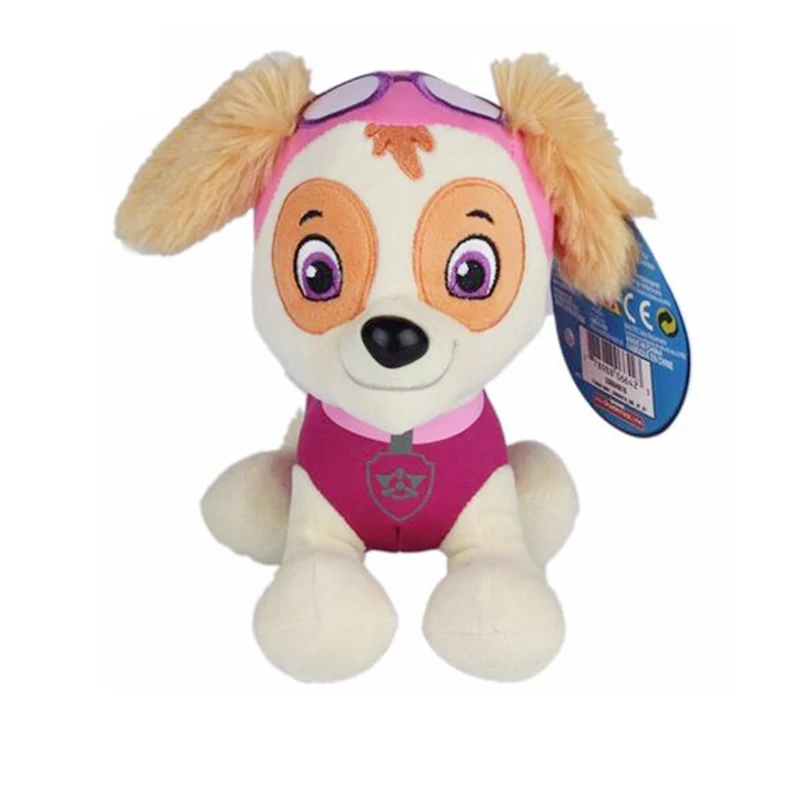 Paw Patrol Robo-Dog Marshal Rocky Chase Skye мягкая плюшевая анимэ кукла детские игрушки фигурка плюшевая кукла модель мягкая игрушка подарок