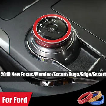 

Fashion Central Control Gear Shift Headlight switch Ring Cover Trim For Ford Mondeo Focus 2019