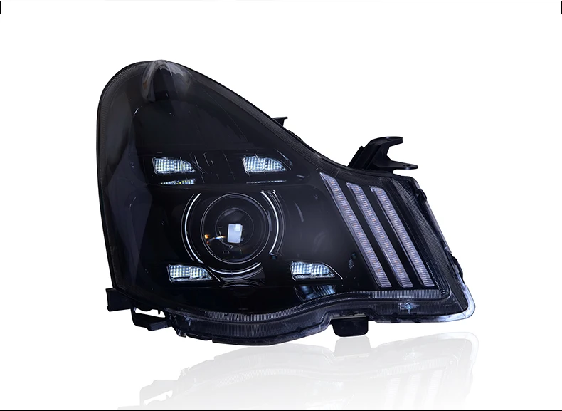 Автомобильный Стайлинг для Sylphy фары 2007-2011 Sentra светодиодный налобный фонарь светодиодный DRL Bi светодиодный объектив дальнего ближнего света для парковки