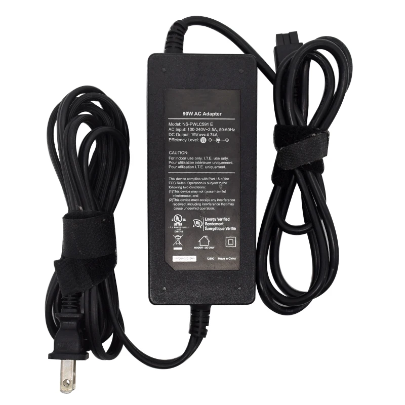 Для Insignia NS-PWLC591 E 90W адаптер переменного тока блок питания 19V 4.74A 100-240 v-используется