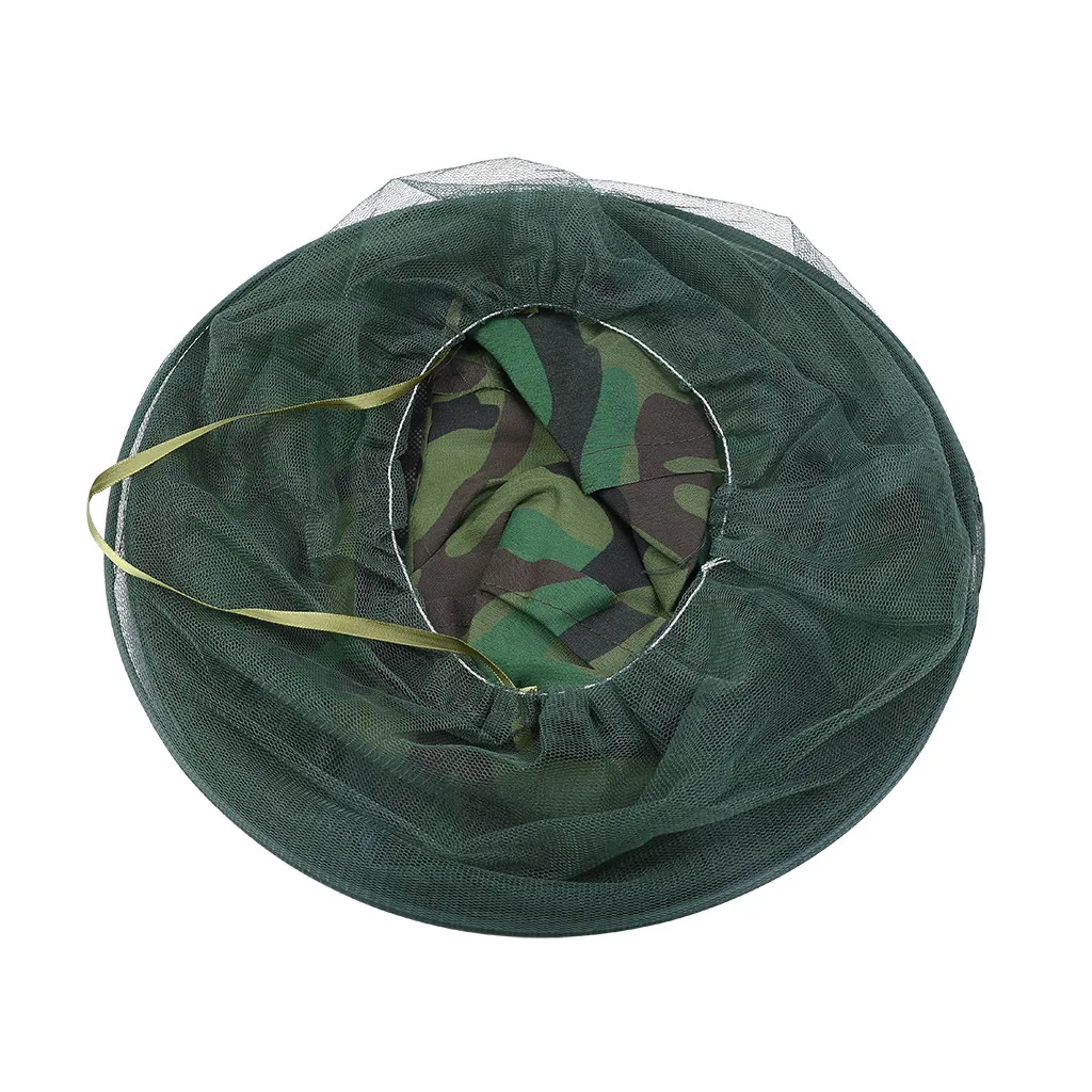 Agriculture Bee Tools Double Tiers Hat Protective Net Bee Cap For Beekeeper Bee keeping Hat Veil Anti-bee Beekeeping Equipment