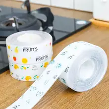 Водонепроницаемый кухня ванная комната раковина акриловая уплотнительная лента стены Угловые уплотнения стикер хороший