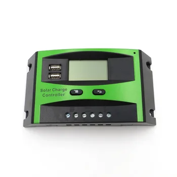 

50A LCD display Solar Panel Charger 12V 24V Solar System generator cell Panel Charger Battery Battery