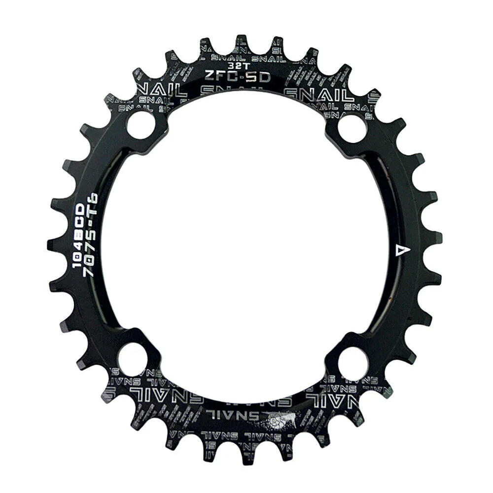 Bicycle 104mm BCD MTB Bike Chainring Narrow Wide Chainwheel 32/34/36/38/40/42T