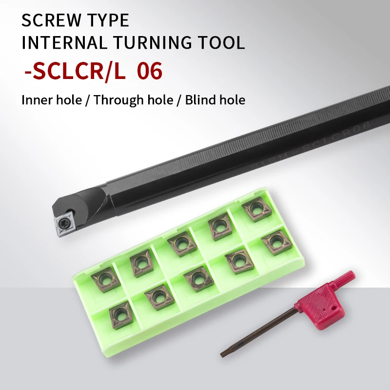 Токарный инструмент SCLCR/L S06K-SCLCR S10K-SCLCR S16Q-SCLCR внутренний токарный станок расточной
