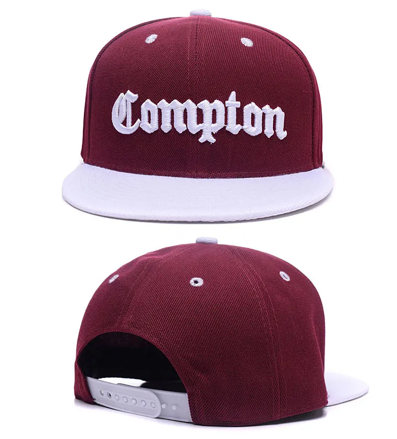 Высокое качество Snapback Compton хип-хоп шляпа для мужчин и женщин для отдыха - Color: 3