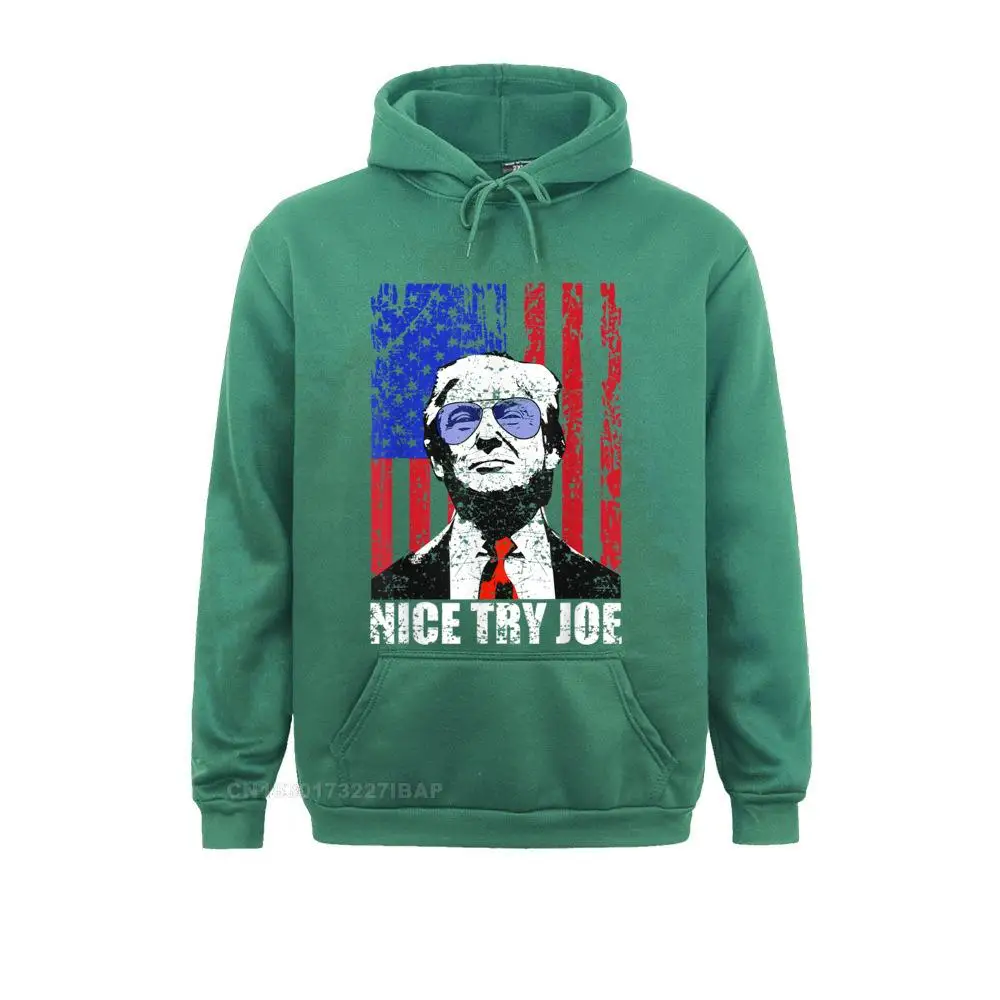 Nice Try Joe Inauguration Day 2021 Men Sweatshirts Europe Long Sleeve Hoodies High Quality Christmas Print Clothes