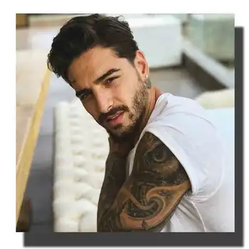 

L255 New Maluma Music Singer Star Poster Decor Canvas Wall Picture Decoration Room12x12 24x24in