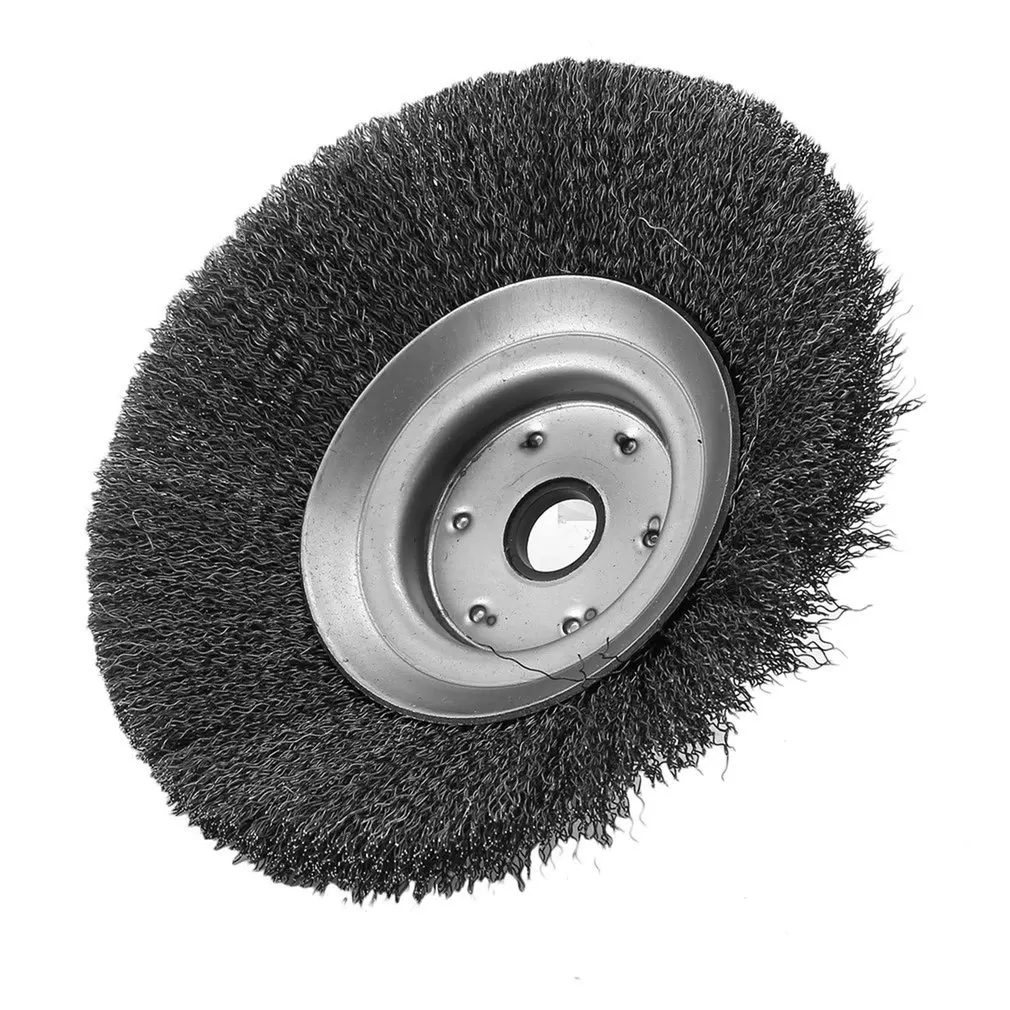 

High performances Rotary Weed Brush Used with trimmer suited for cleaning flat surfaces steel wire brush