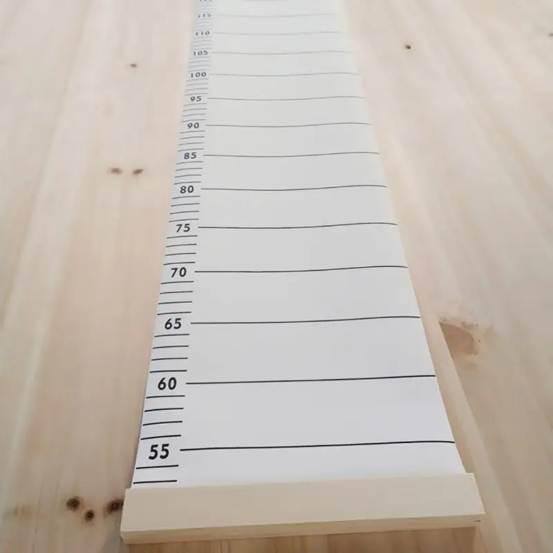 Декоративная диаграмма роста высоты подвесная деревянная рама ткань холст высота измерительная линейка для детей Рост запись H1 Новинка