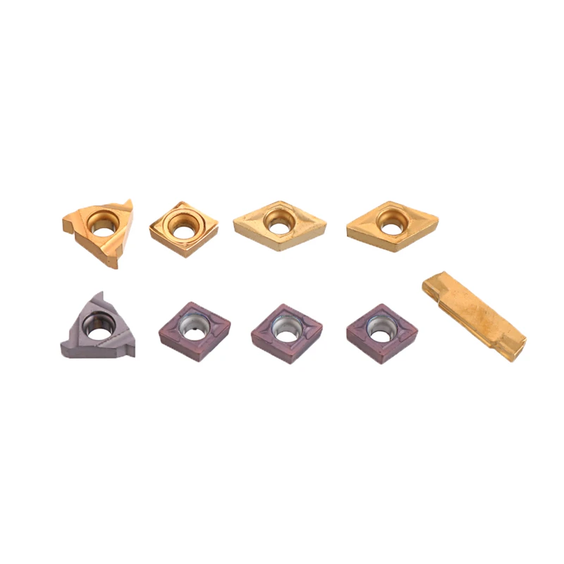 9pcs 10mm Shank Lathe Boring Bar Turning Tool Holder Set With Carbide Inserts Lathe Metal Cutter Wood CNC Machine Tools