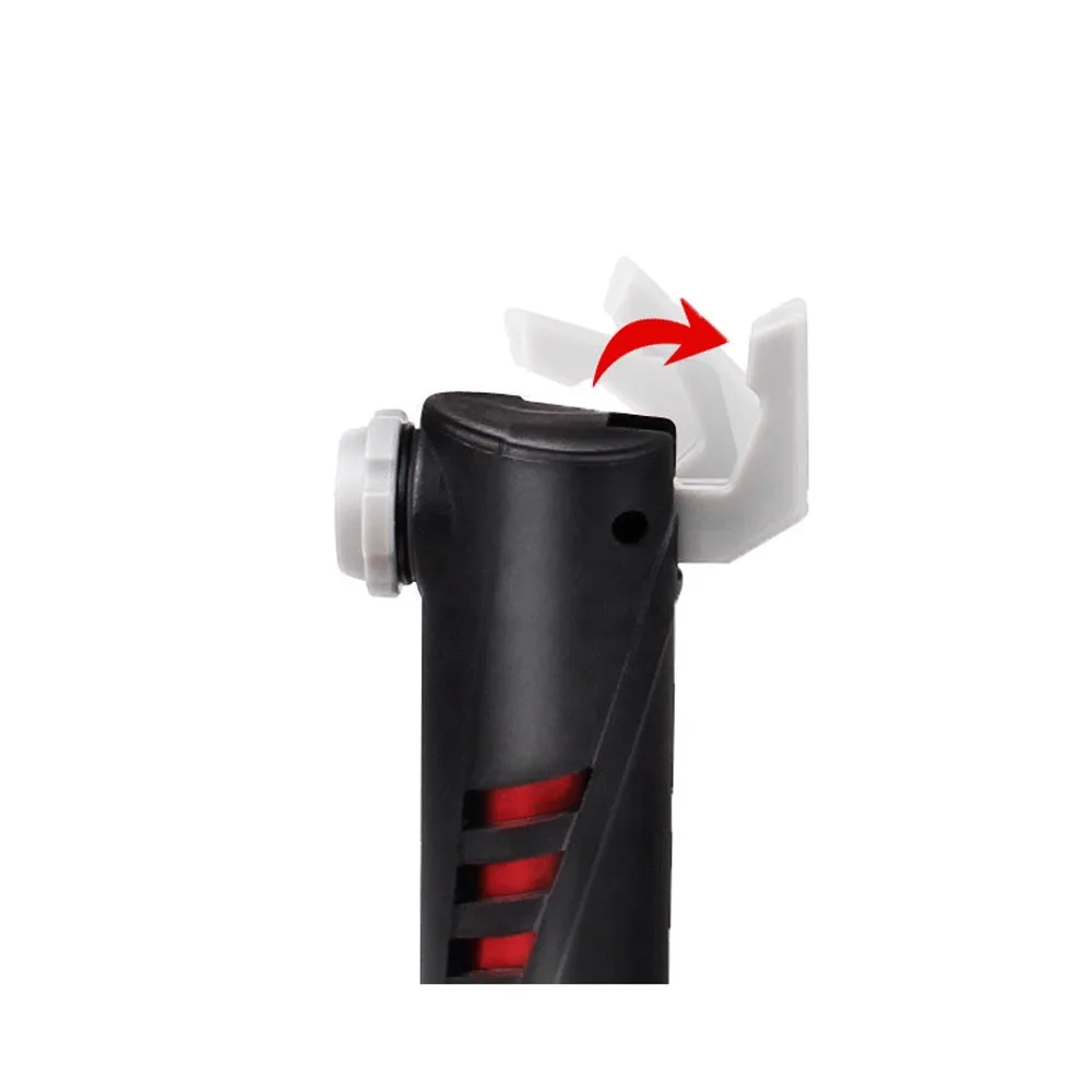 Bicycle Pump Aluminum Alloy Mountain Road Bike Pump Portable Hose Gauge Bike Tire Valve Air Inflator Cycling Accessories BC02 (3)