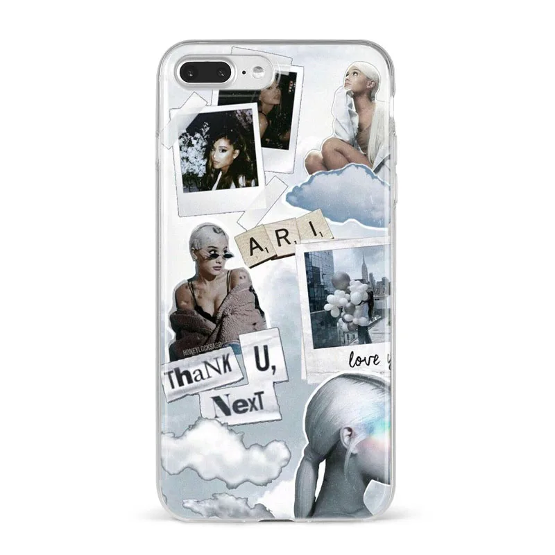 Ariana Grande God is a woman Thank You Next Sweetener phone case For iPhone X XR XS Max 8 7 6s 6 Plus 5s SE Suave Silicone Coque