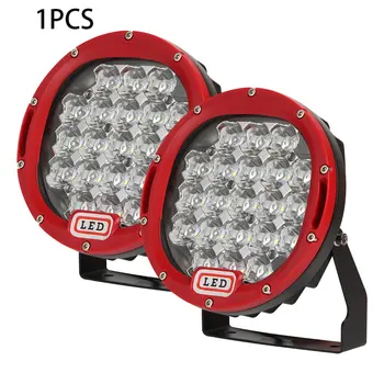 

1/2 Pcs 105W/300W 7-inch Truck Round Spotlight LED Fog Spotlight and Round Work Lamp Dustproof Shockproof Long Service Life