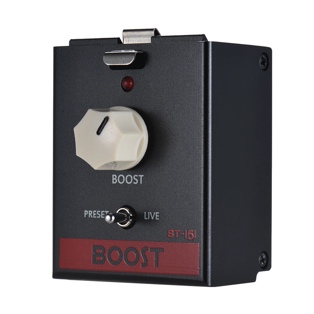 

Hot New High Quality LiveMaster Series BT-151 Clean Boost Guitar Effect Pedal Module True Bypass