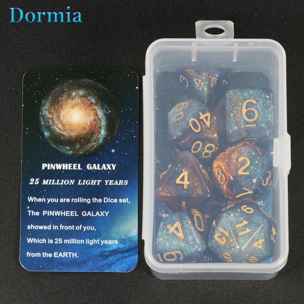 2019 набор искусственных костей для Вселенной Galaxy DND|Настольные игры| |