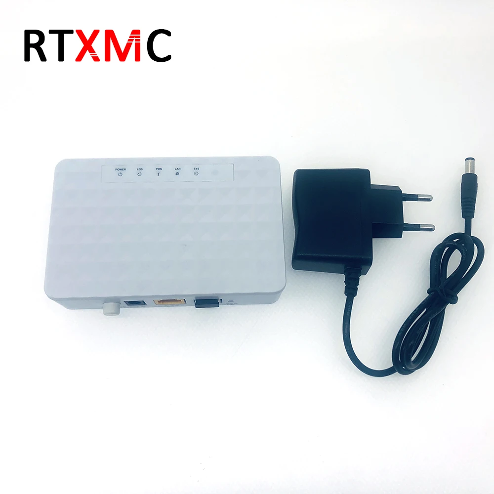 10 шт. FTTH XPON ONU 1 г Lan порт может работать как EPON& GPON совместим с EPON OLT и GPON OLT работает gpon и epon