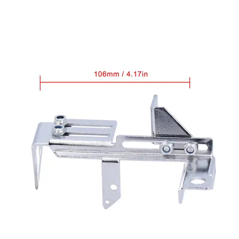Chrome Throttle Cable Kickdown Bracket Fit for Chevy SBC BBC Holley Mopar Engines 273 318 340 360 383 400 413 426 Throttle Cable Bracket