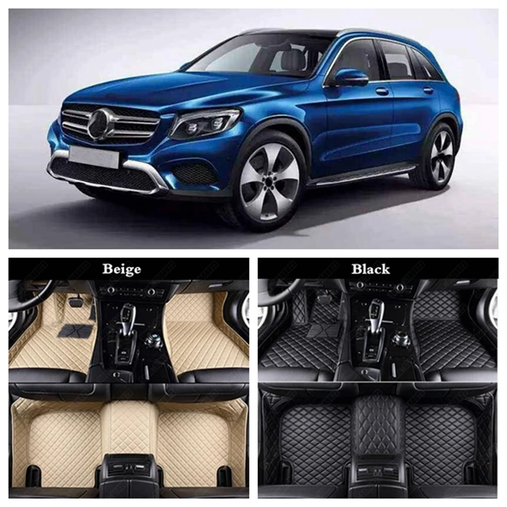 Tappetini Automobilistici In Pelle Su Misura Per Mercedes Benz Glc 43 Amg Glc63 Amg Glc250 Glc300 Glc350E Tappetini Per Auto Tappetini Per Tappetini