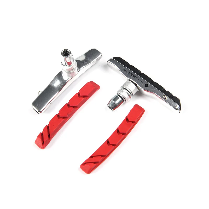 Aluminium Alloy Interchangeable Brake Rubber Block/Bicycle Fittings/Mountain Brake Block V-Brake cha pi/Brake Rubber