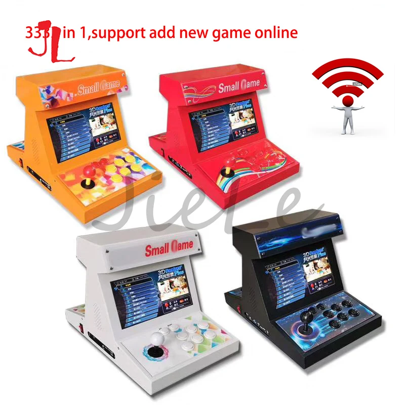 Двойной vechten bartop arcade мини игровых автоматов 10 1 inch двойной экран Встроенный Pandora 12