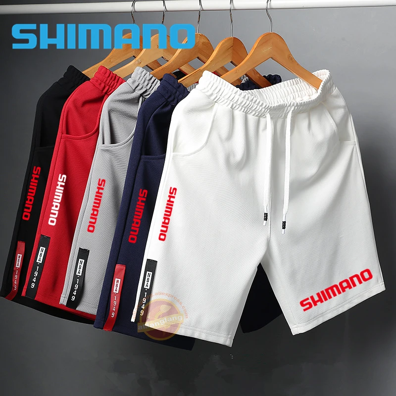 Shimano Breathable Fishing Shorts for Men Multi pocket Quick Dry