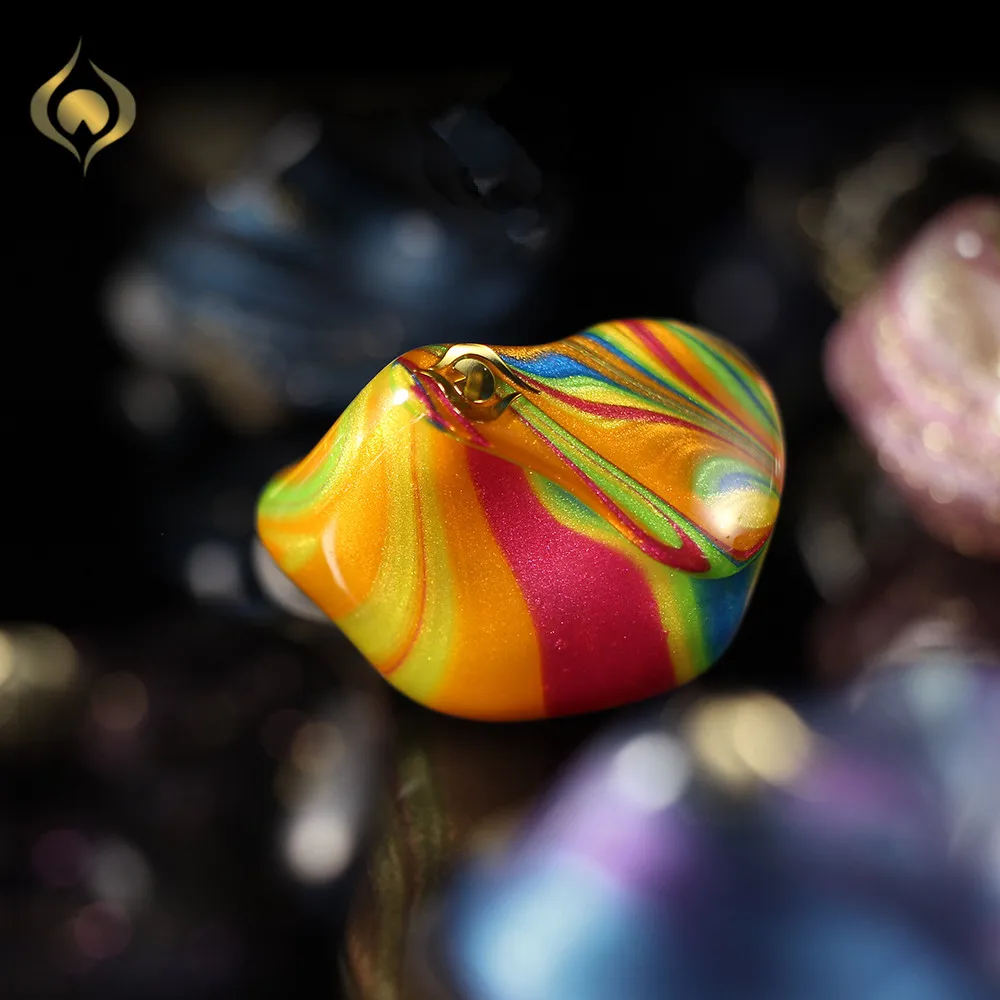 Peaccockaudio P1 7 мм полночастотные разноцветные динамические наушники вкладыши Hi Fi