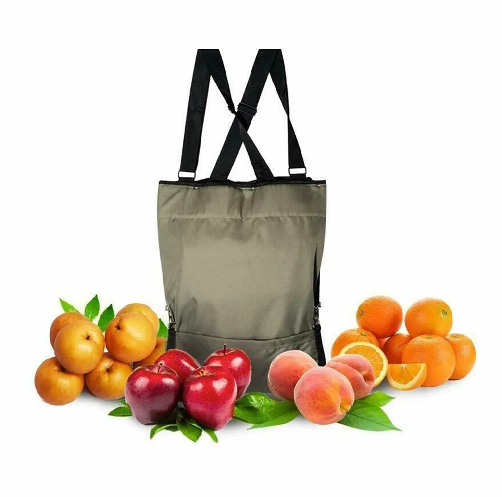 Многофункциональный Сад сбора урожая сбора Фартук сумка для хранения овощей и фруктов выбор держатель Органайзер#9,6