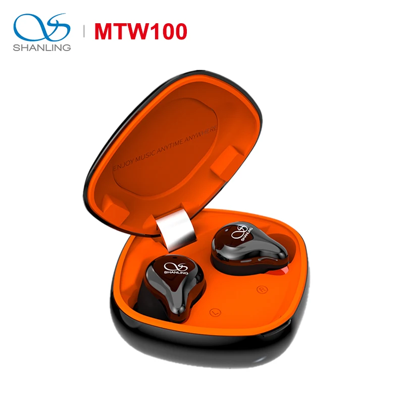 Беспроводные наушники Shanling MTW100 Hi-Fi AAC TWS Bluetooth 5 0 вкладыши IPX7 Knowles сбалансированная