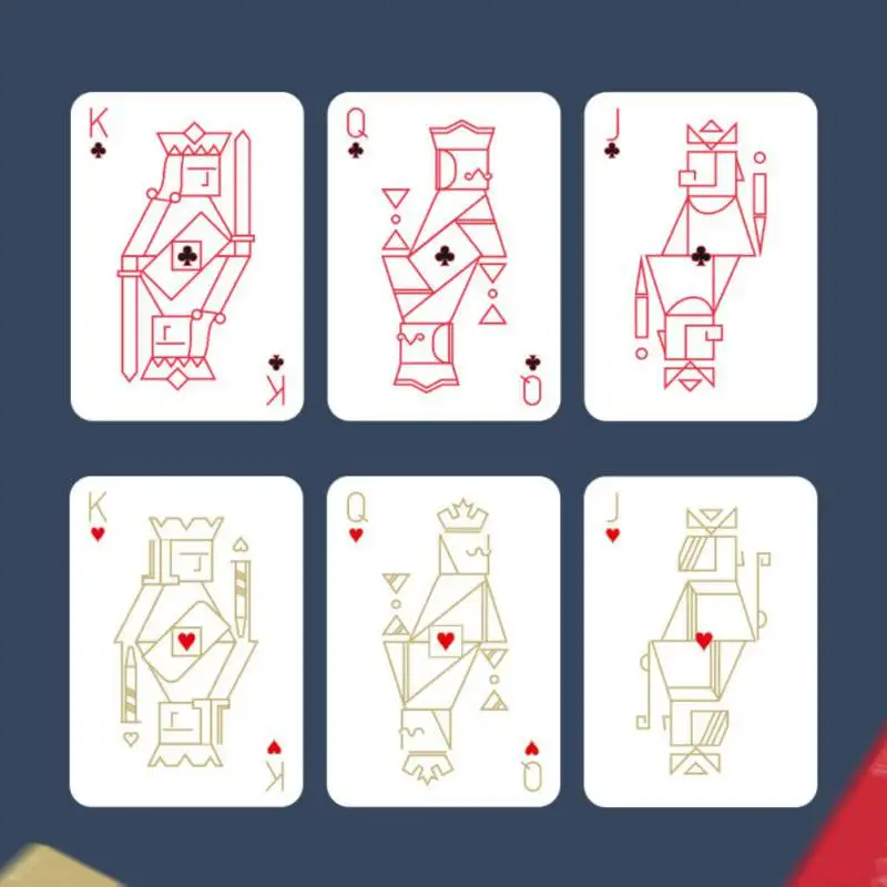 Waterproof Poker Cards Poker Size Regular Index Playing Cards For Party Game Props Waterproof poker cards