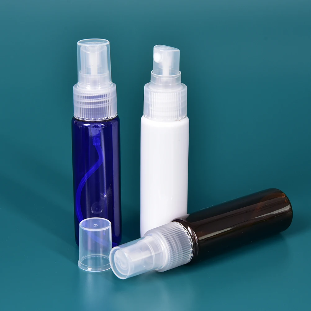 1pcs 30ML Travel Refillable Atomizer Bottles Portable Refillable Bottle Water Plastic Pressed Pump Spray Bottle Liquid 4