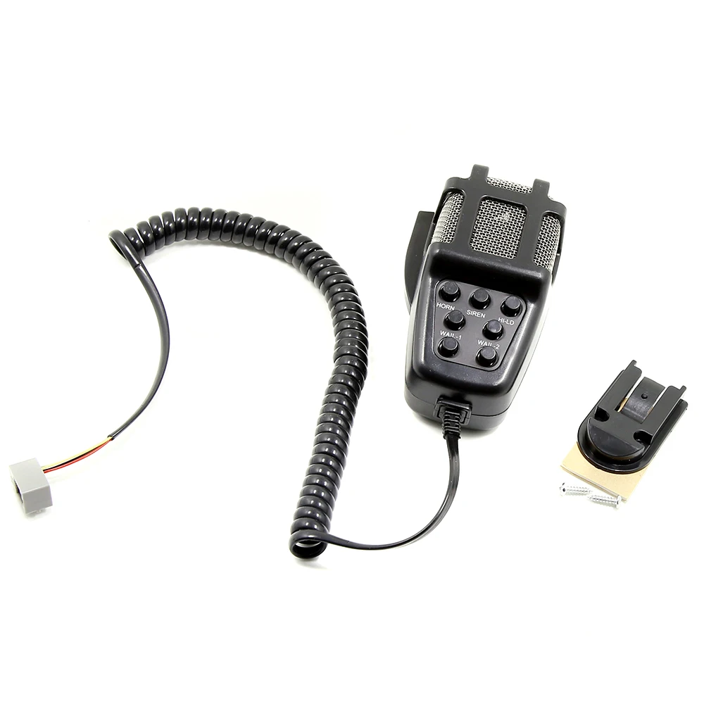 DC12V 110dB автомобильный мегафон 5 тон сигнал тревоги громкий динамик пожарная сигнализация скорой помощи проблесковая полицейская сирена пластиковый материал