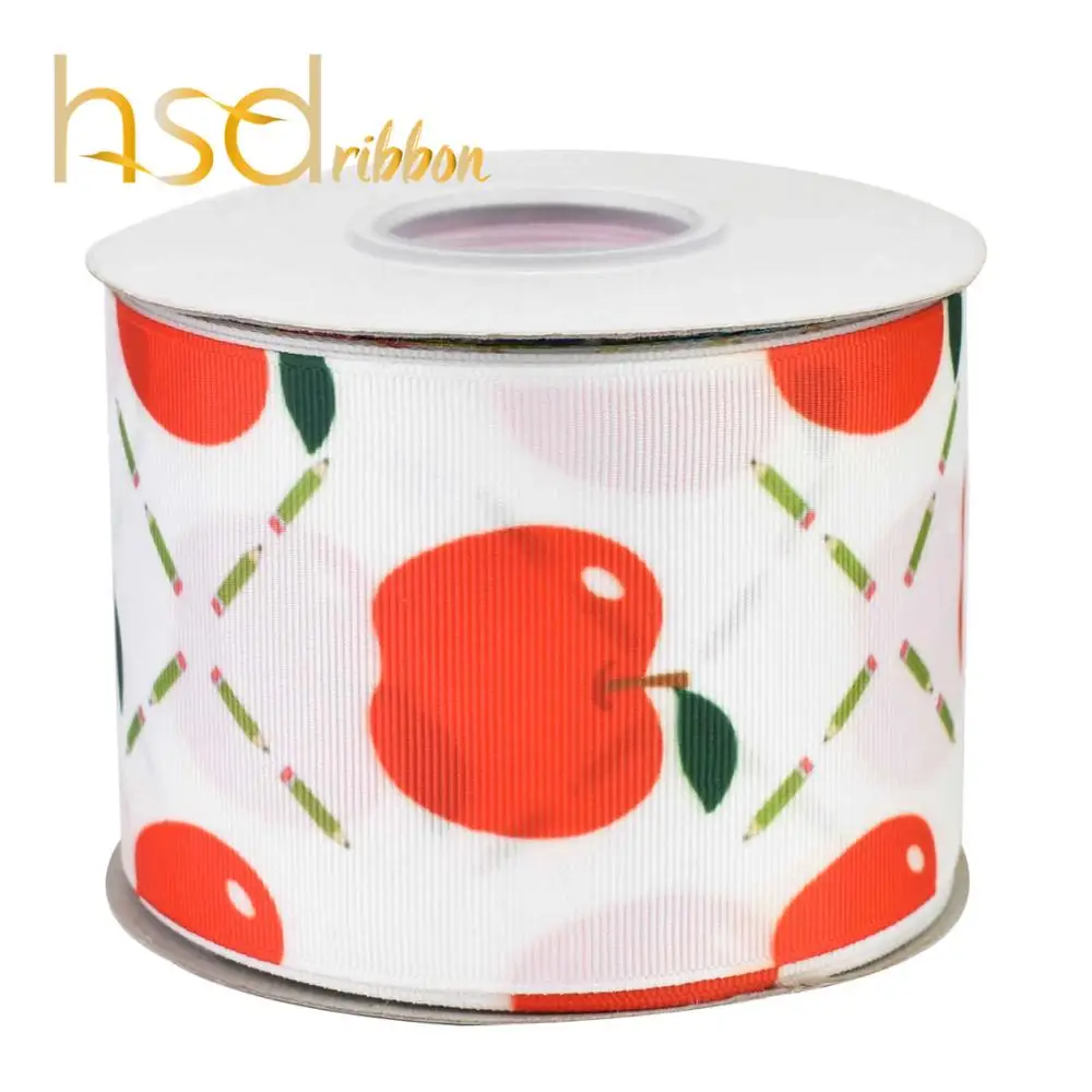 HSDCraft 16 мм 22 мм 25 мм 38 мм 50 мм 75 мм Школьные серии HT Grosgrain ленты 10 ярдов/рулон - Цвет: 08