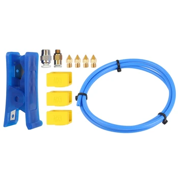 

PTFE Bowden Tubing 1 Meters for 3D Printer1.75mm Filament with PTFE Tube Cutter Upgrade Kit for Ender 3,Ender 5,CR-10S 3D Printe