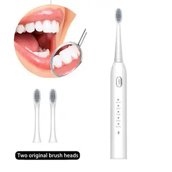 

S802 Sonic Electric Toothbrush Adult Timer Brush 5 Mode Usb Charger Rechargeable Tooth Brushes Replacement Heads Set