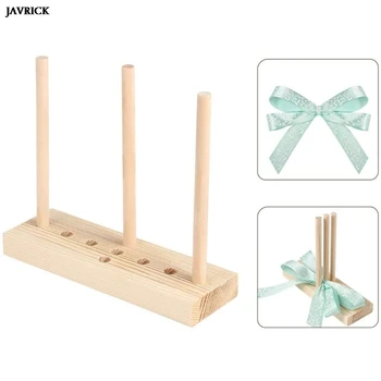 

Ribbon Bow Maker Wooden Wreath Bow Maker Tool for Creating Gift Bows Party Decor Hair Bows Corsages Jewelry Making Tools