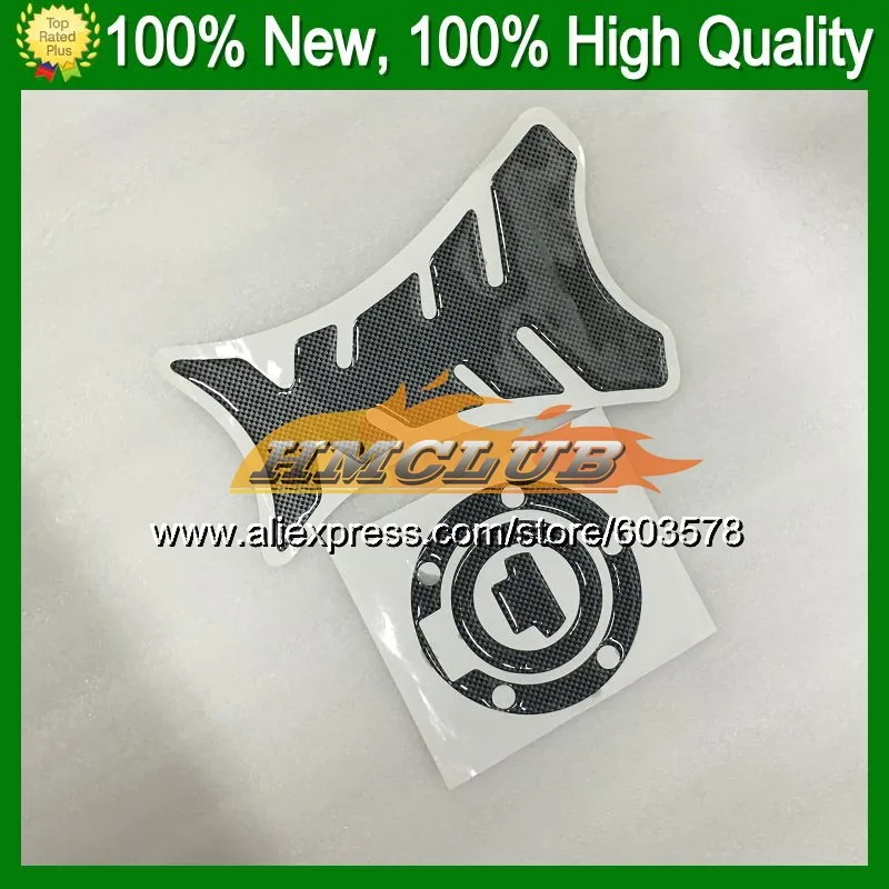 3D углеродного волокна Танк Pad для YAMAHA R6 YZFR6 12, 13, 14, 15 лет, YZF-R6 YZF600 YZF R6 2012 2013 CL266 3D газа Кепки наклейка