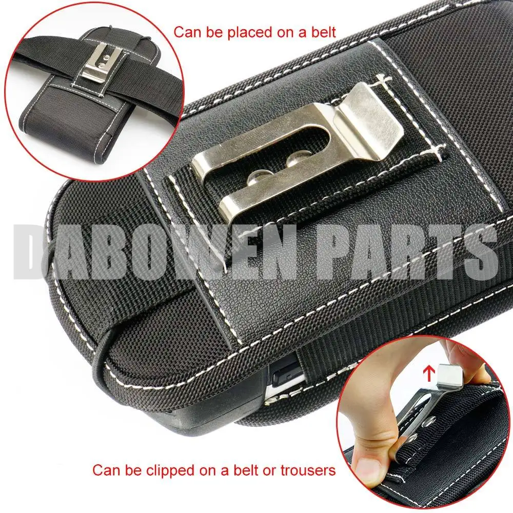 Nylon Scanner Nylon Carry Case Belt Holster for Symbol Zebra TC70 TC72 TC75 TC77 