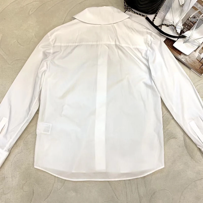 Сексуальные хлопковые блузки женские Открытые Сексуальные Топы Женские однотонные повседневные офисные рубашки плюс размер Блузы с круглым вырезом уличные футболки