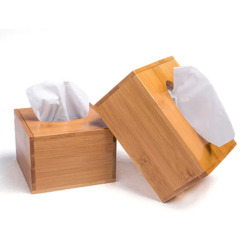 Коробка для салфеток бамбуковая креативная коробка для хранения чайный ресторан отель специальная коробка для салфеток Держатель картонная коробка для салфеток