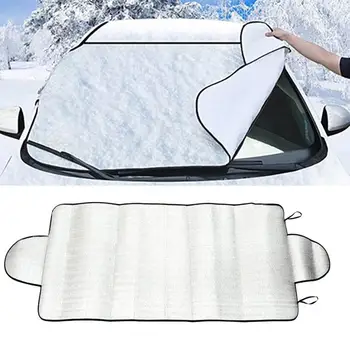 

Car Auto Snow Ice Protector Visor Sun Shade Fornt Rear Windshield Cover Shields