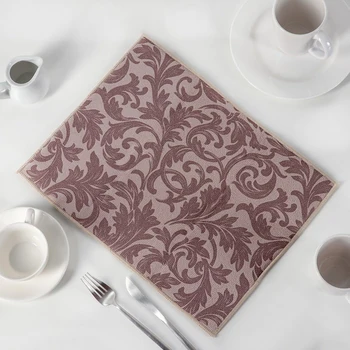 

Dish drying mat "Fleur", 30 × 40 cm, microfiber, the color of coffee with milk