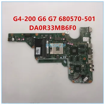 

High quality For G4-2000 G6 G7 Laptop motherboard 680570-501 680570-001 680570-601 DA0R33MB6F0 100% working well