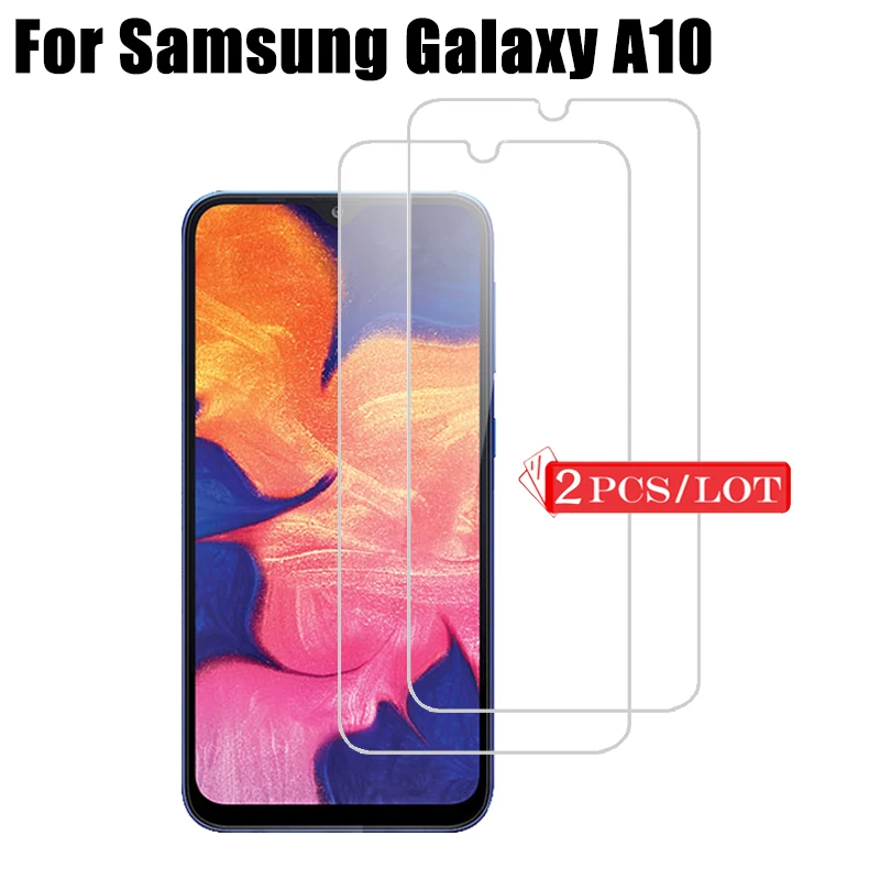 2PCS Tempered Glass for Samsung Galaxy A10 Screen Protector Protective