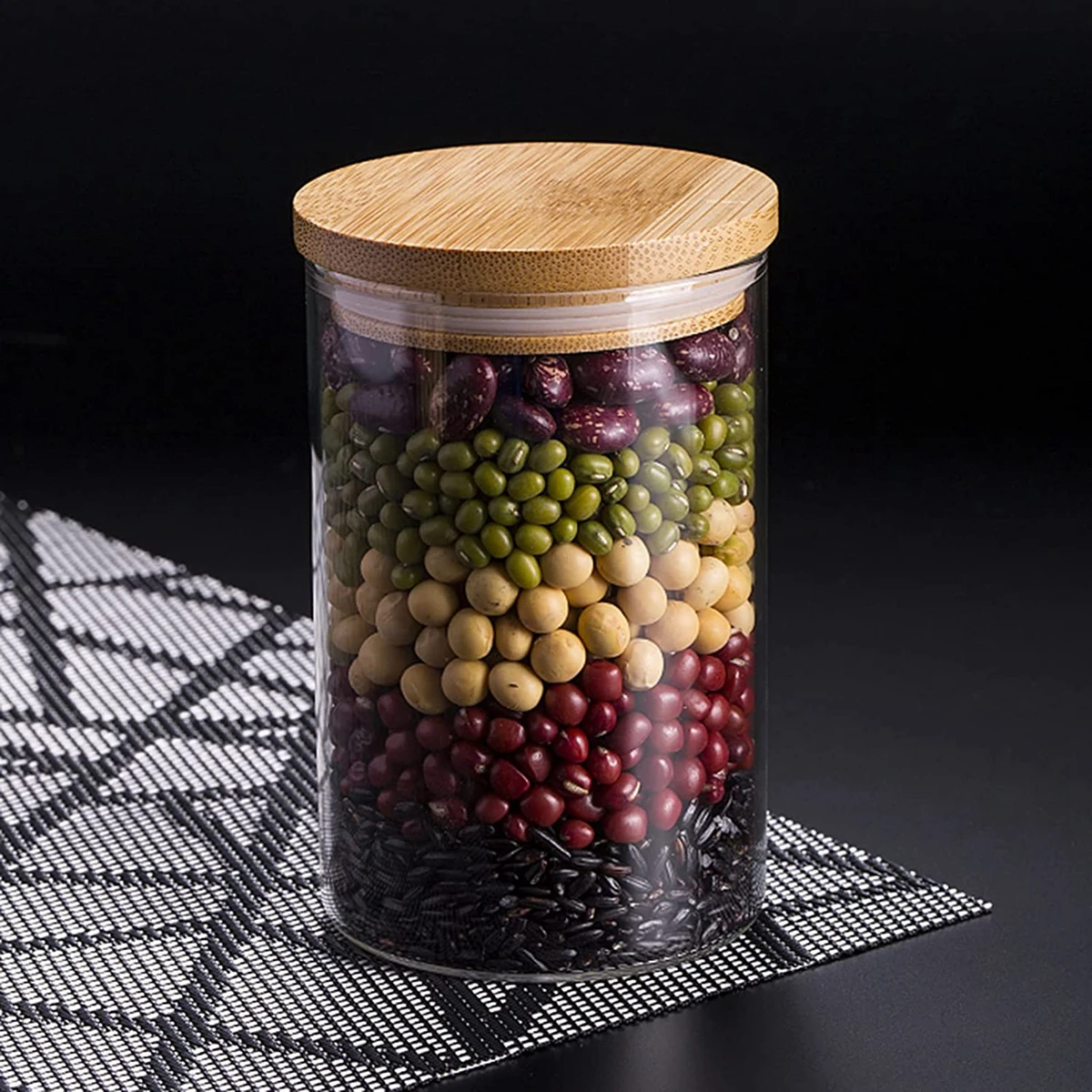 Reusable Storage Bottles with Silicone Seal Ring Covers Caps and Straw Hole for Mason Jar Lid Cups food cover kitchen storage box fresh keeping cover preservation cover bowl cover