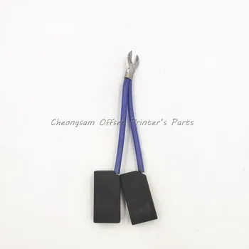 

Free shipping 6 Pieces Carbon Brush Double Lead Size 8*16*30mm Offset Printing Machine Replacement Parts